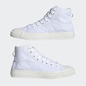 NWB adidas Mens Nizza Hi‎ Rf Lace Up Sneakers Shoes Casual White Size 12